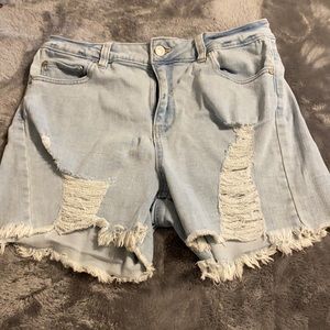 Denim shorts size 13